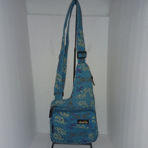 Kavu Seattle Slingback Crossbody Bag, Discontinued, GUC - Picture 1 of 9